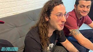 Friends fuck my grandmother's pussy in hardcore group action