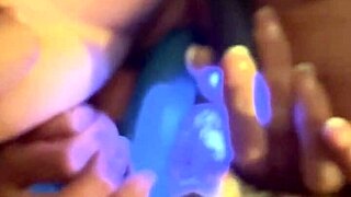 Face down and spread open for intense orgasm