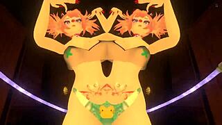 vtuber dancing on cam minnah mia