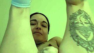 Emy Angel shows off her petite body and perfect features in a casual setting