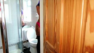 Dru vs tattooed chick with cuckold boyfriend 😈