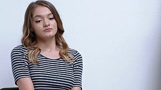 Is This Slutty Teen Fucking a Hot Cop?