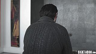 Stepdad Banged A Sexy Android Brunette Stepdaughter