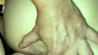 She asks, 'Want to fill my big white ass with cum?'