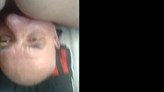 Cunnilingus Upper View With Mature Couple