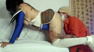 Vegueta gets jarocha operation, now has big tits and delicious pussy.