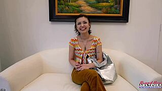 Petite brunette coed wendy gives a bj and a rimjob to a juicy hard cock?