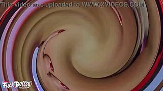 busty beauty crystal richi contrasts anal rimming with cum in mouth