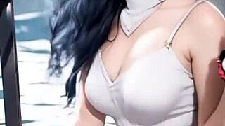 Jessy struts in bikini and lingerie as a sexy model