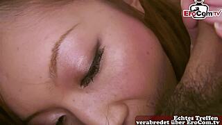 Hairy Asian Teen Gets Creampie In Tight Pussy!