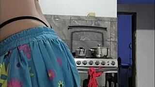 Big cock fantasy involves fucking stepsister after seeing her in sexy skirt