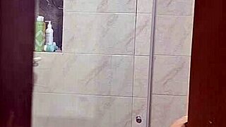 I Spy on My Delicious Roommate Changing in Bathroom and Shower