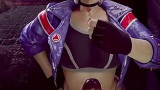 que buena animacion con blowjob y facial