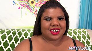 Sweet Ebony BBW Peaches Love Seeks Solo Pleasure!