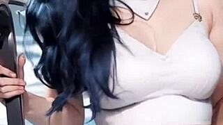 Jessy struts in bikini and lingerie as a sexy model