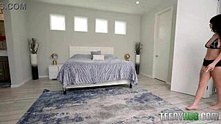 Stepsiblings' wild night turns into steamy hookup!