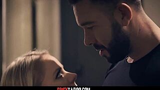 Does the homeless teen take the cheating husband's cock in her pussy?