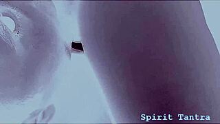 oral tantra session with spirit music and close-up views