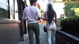 Super elegant teen gets tricked into something dreamy