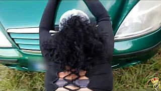 Did Maria Kalos Have Real Public Sex When Her Car Broke Down?