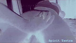 oral tantra session with spirit music and close-up views