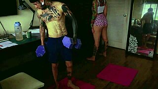 train with stepsister, squeezes milk?