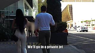 Super elegant teen gets tricked into something dreamy