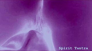 oral tantra session with spirit music and close-up views