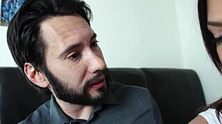 cassandra nix takes a load from her daddy in anal fucking and blowjobs.