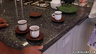 Asian girl intensely meets massive black monster cock