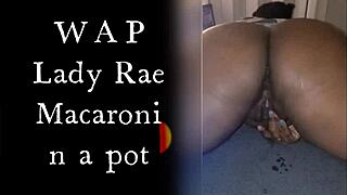 Lady raex wet ass pussy