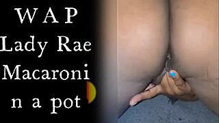 Lady raex wet ass pussy