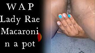 Lady raex wet ass pussy