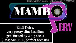 i watch khali noire fucked by 3 big cocks dap anal atm bbc dirty talk
