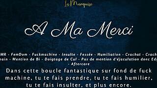 french language audio asmr with instructions femdom session