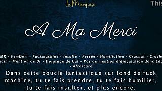 french language audio asmr with instructions femdom session