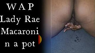 Lady raex wet ass pussy