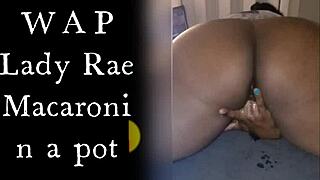 Lady raex wet ass pussy