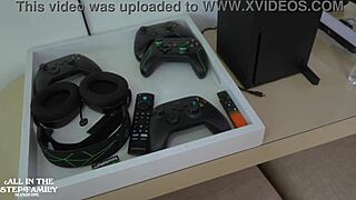 step mom caught in the shower sucked juniors hard cock to make it go away madi blaze