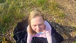 Forest Sex With A Happy Ending - I Couldn't Hold Back