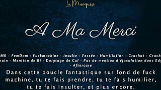 french language audio asmr with instructions femdom session