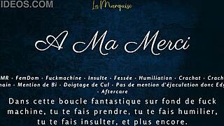 french language audio asmr with instructions femdom session