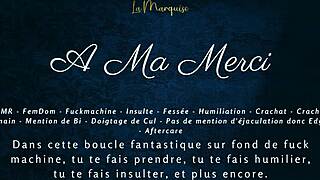 french language audio asmr with instructions femdom session