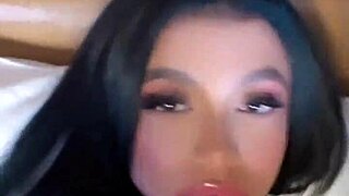 pink lingerie on latina model