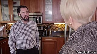 i watch my blonde step mom and teen sharing cock passionately