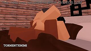Roblox Busty Girl Fucks Her BF in Various Positions