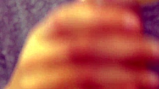 japanese couple engages in close-up blowjob leading to cum in mouth