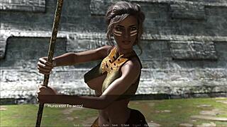 The Lust City 06 - Meeting Blonde Girl With Small Tits And Blowjob Lips