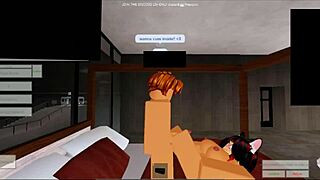 Rough Slut Endures Creampie on Roblox's Hidden Side