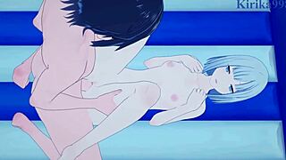 yoisaki kanade short hair long hair intense sex - project sekai hentai